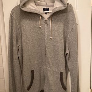 J Crew zip up hoodie